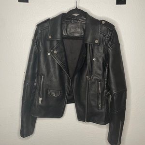 Leather jacket